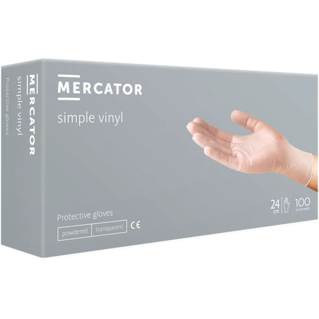 Gumikesztyű MERCATOR® simple vinyl "XL"