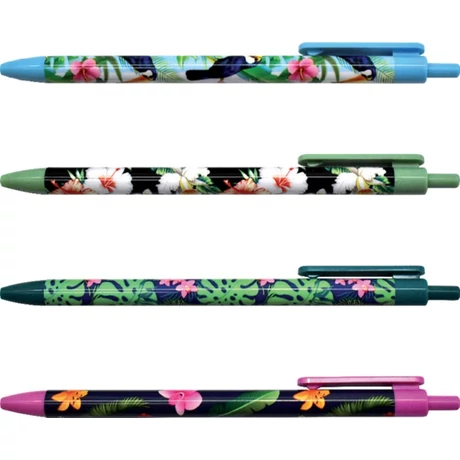 Golyóstoll 0,5 mm M&G "Tropical" kék