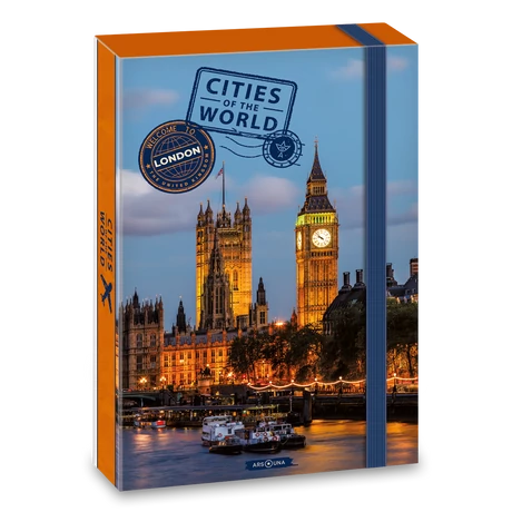 ARS UNA CITIES-LONDON A/4 FÜZETBOX