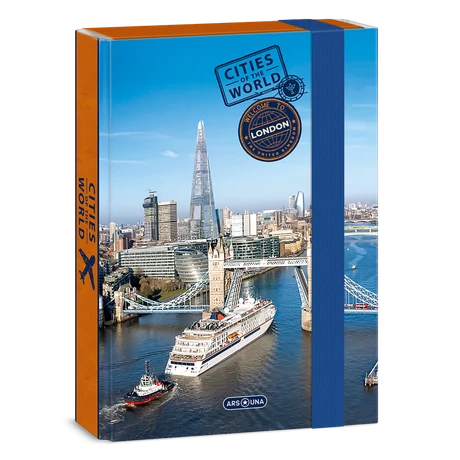 ARS UNA CITIES-LONDON A/5 FÜZETBOX