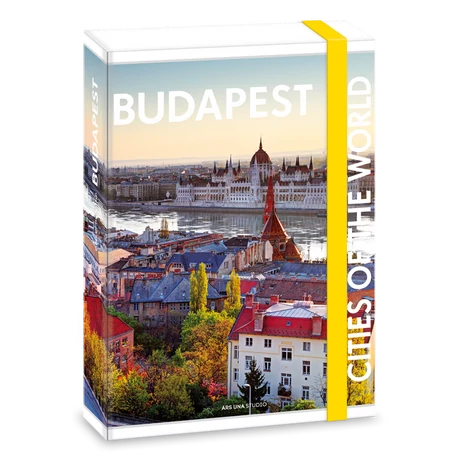 ARS UNA CITIES-BUDAPEST A/5 FÜZETBOX