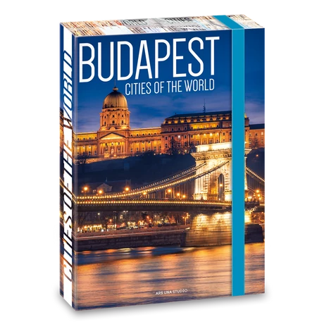 ARS UNA CITIES-BUDAPEST A/5 FÜZETBOX