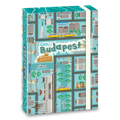 ARS UNA CITY OF BUDAPEST A/5 FÜZETBOX
