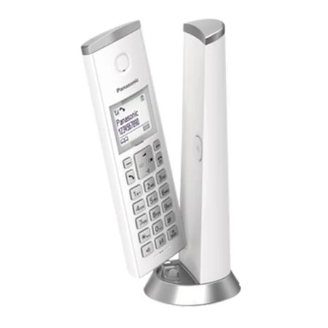 Telefon, vezeték nélküli, PANASONIC, "KX-TGK210PDW DECT", fehér