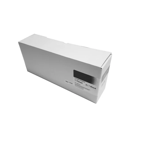 W1106A Lézertoner, new chip, White Box, fekete, 5k