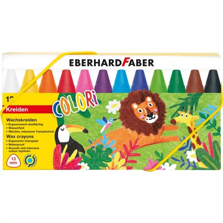 Eberhard Faber zsírkréta készlet 12db-os