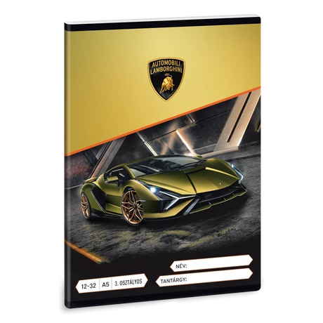 LAMBORGHINI A/5 3. OSZT. FÜZET 12-32