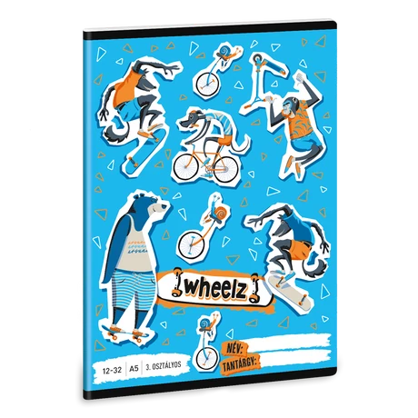 ARS UNA WHEELZ A/5 3. OSZT. FÜZET 12-32