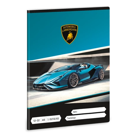LAMBORGHINI A/5 3. OSZT. FÜZET 12-32