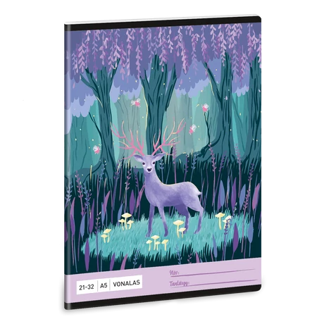ARS UNA MIDNIGHT WISH A/5 VONALAS FÜZET 21-32