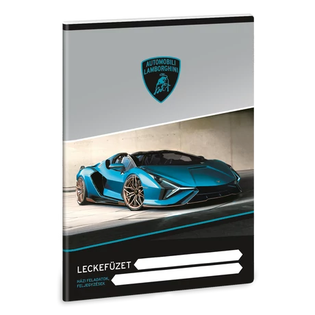 LAMBORGHINI A/5 LECKEFÜZET
