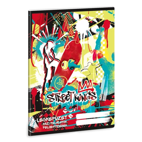 ARS UNA STREET KINGS A/5 LECKEFÜZET