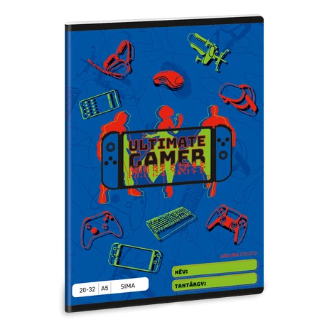 ARS UNA ULTIMATE GAMER A/5 SIMA FÜZET 20-32