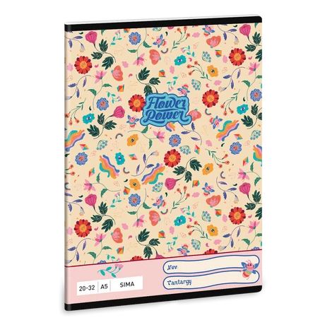 ARS UNA FLOWER POWER A/5 SIMA FÜZET 20-32