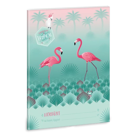 ARS UNA PINK FLAMINGO A/5 LECKEFÜZET