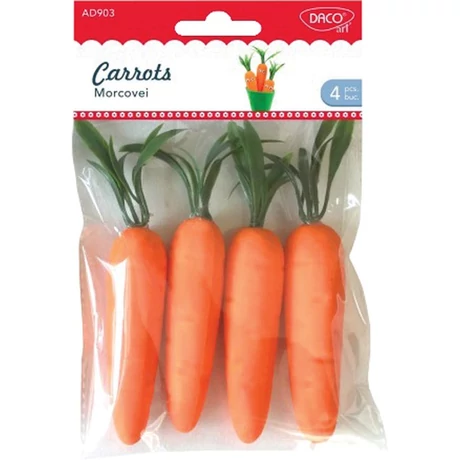 Műanyag répa 12,5 cm Daco "Carrots"