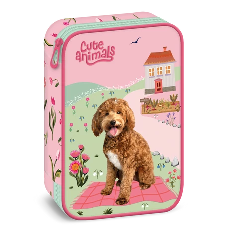Ars Una Cute Animals-doggie többszintes tolltartó