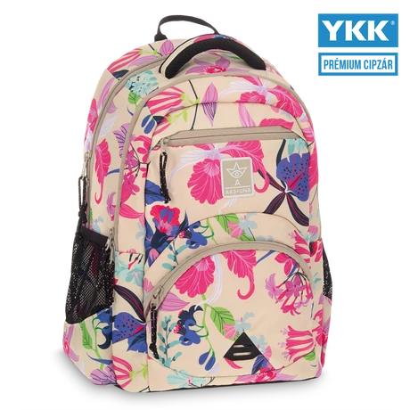 Ars Una Beach Flowers ergonomikus hátizsák 27 L