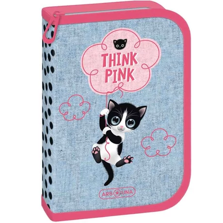 Ars Una Think Pink töltött tolltartó
