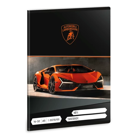 Lamborghini A/5 1. oszt. füzet 14-32