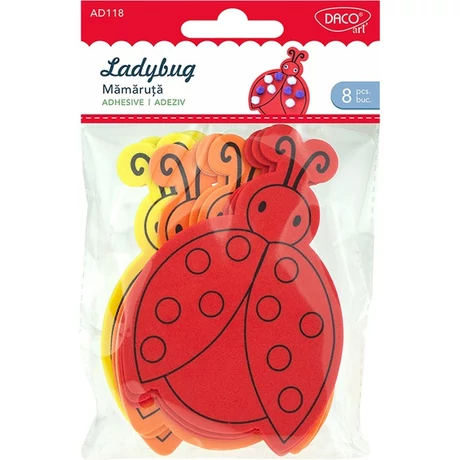 Dekorgumi forma, katica Daco "Ladybug"