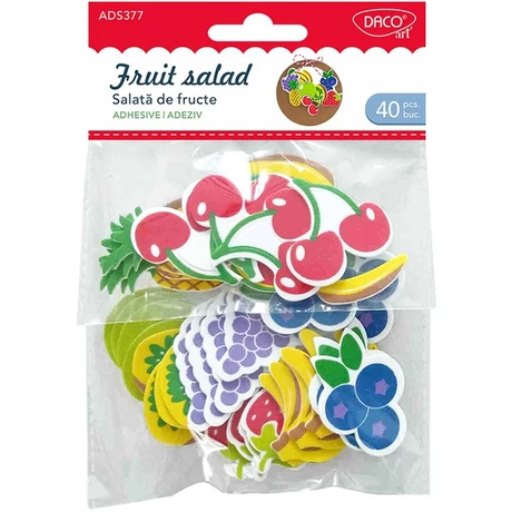 Dekorgumi forma, gyümölcsök Daco "Fruit salad"