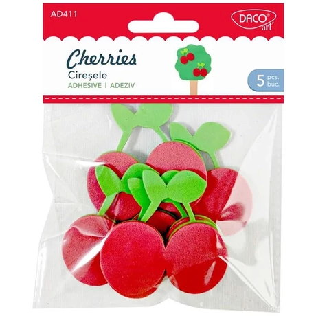 Dekorgumi forma, cseresznye Daco "Cherries"