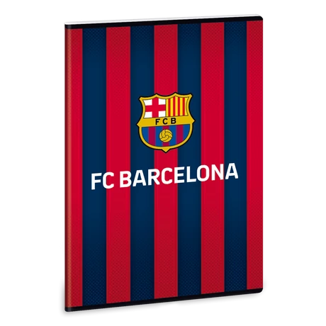 FC Barcelona A/4 extra kapcsos füzet-négyzethálós