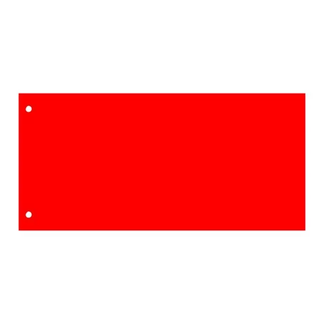 Elválasztócsík, karton, VICTORIA OFFICE, piros