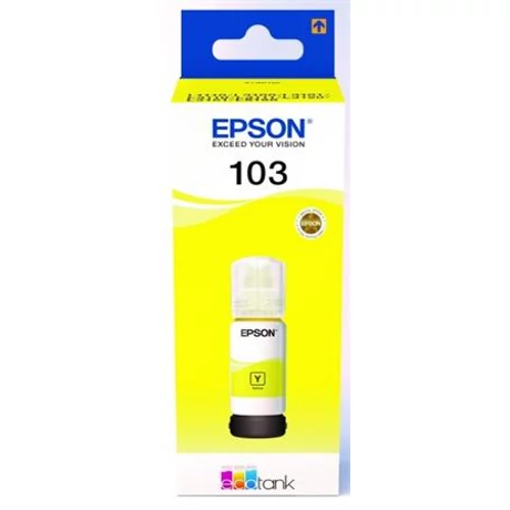 T00S44A Tinta EcoTank L3110, L3150, L1110 nyomtatókhoz, EPSON 103, sárga, 65 ml T00S44A Tinta EcoTank L3110, L3150, L1110 nyomtatókhoz, EPSON 103, sárga, 65 ml