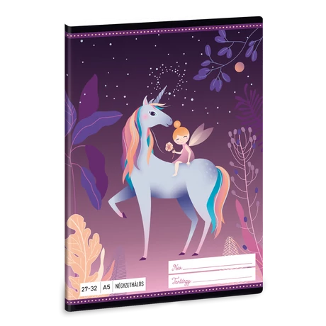 ARS UNA MAGIC FOREST A/5 NÉGYZETHÁLÓS FÜZET 27-32