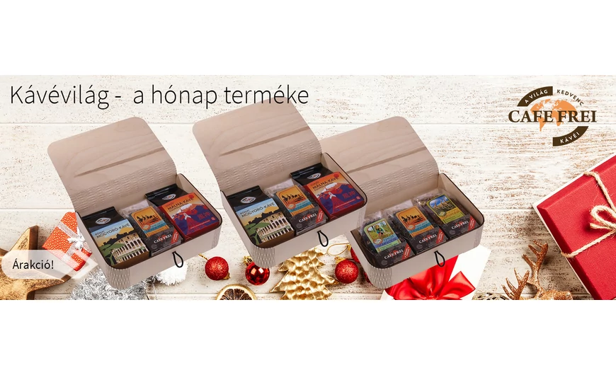 Kávévilág - a hónap terméke