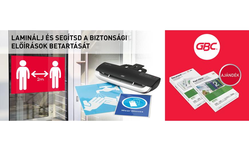 Lamináljon és segítse a biztonsági előírások betartását!