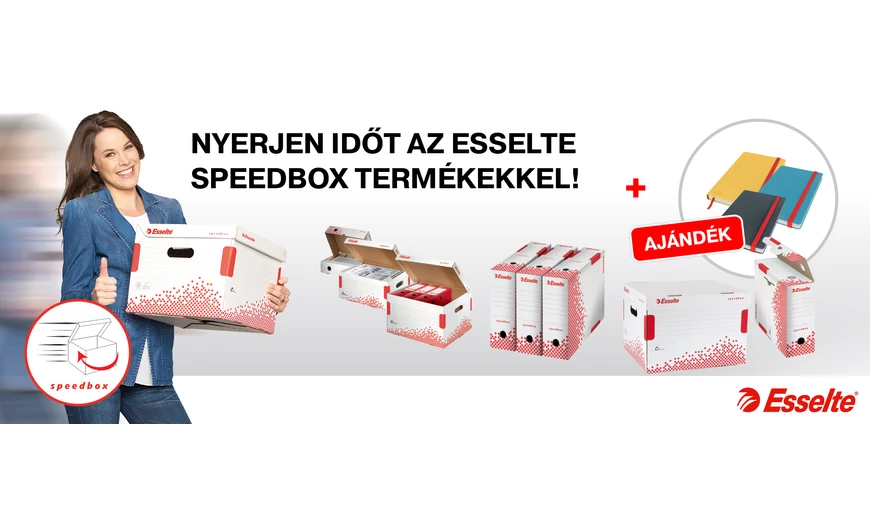 Nyerjen időt az ESSELTE „Speedbox” termékekkel!