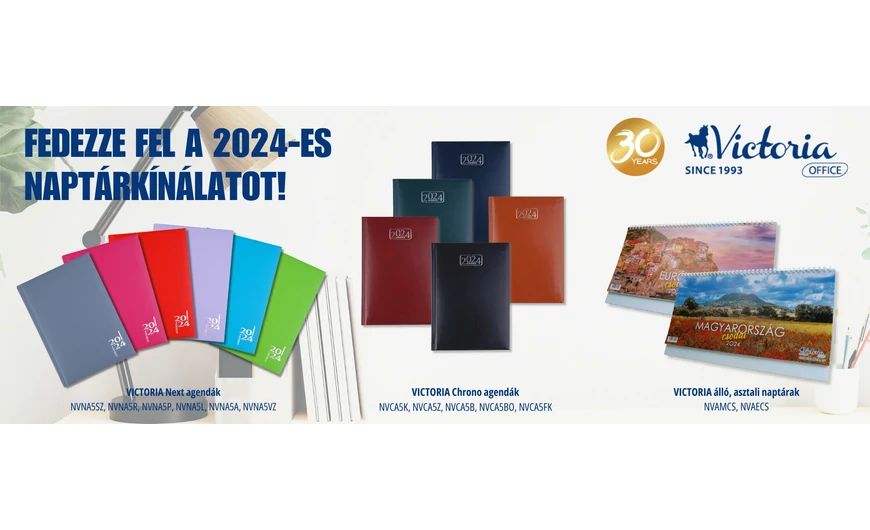 Megjelentek a 2024-es évi naptáraink!